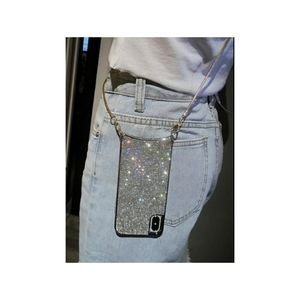 🔴BUY NOW🔴NEW IPHONE 7/8 BLING CASE CROSSBODY